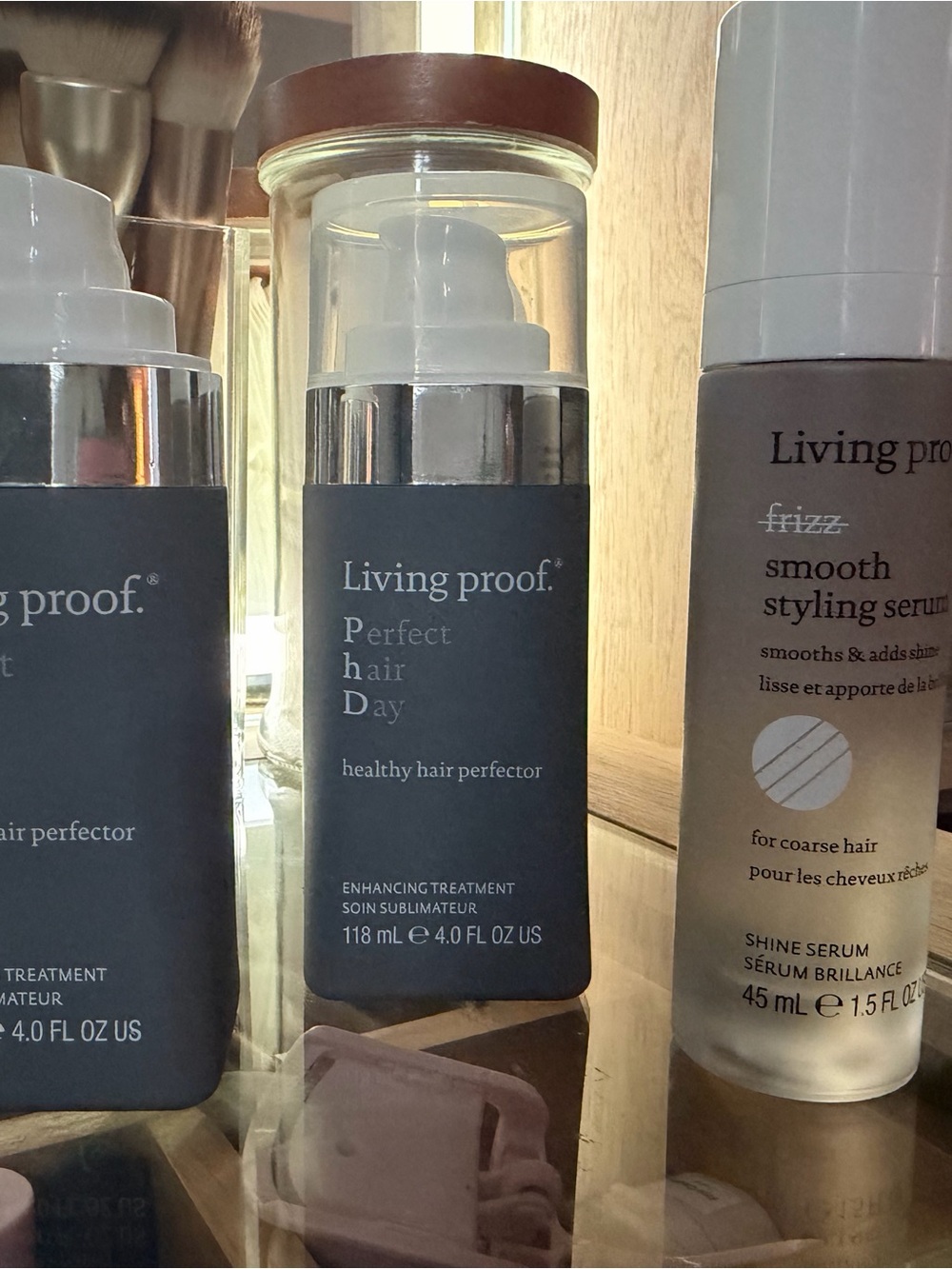 Living Proof Perfect Hair Day healthy hair perfector and frizz smooth styling